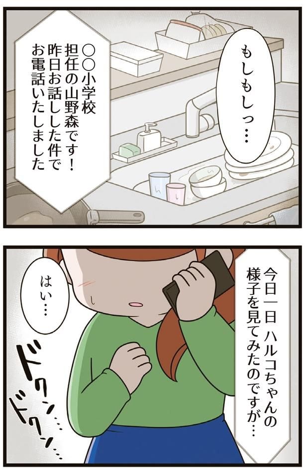 今日一日 ハルコちゃんの様子を見てみたのですが…
