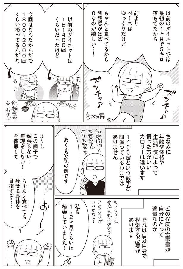 ちゃんと食べても痩せる身体