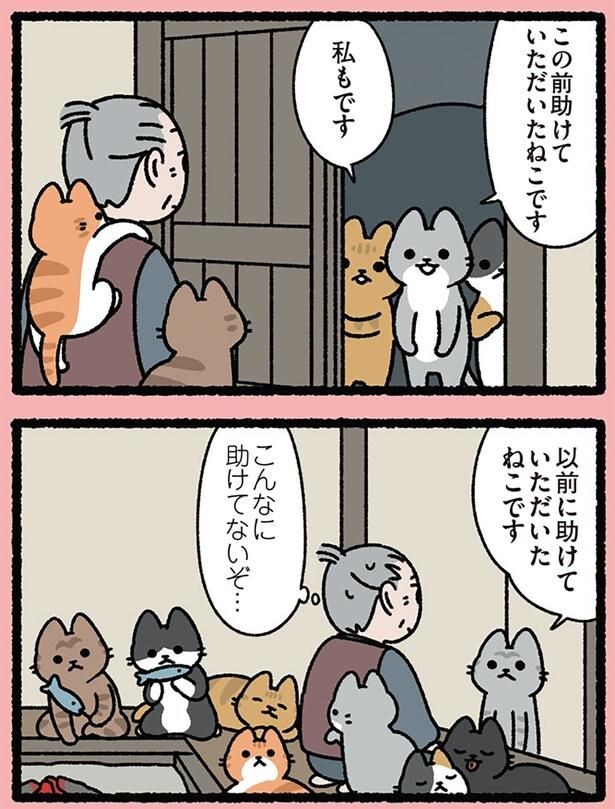 こんなに助けてないぞ…