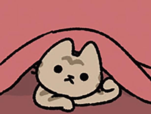 こたつに…