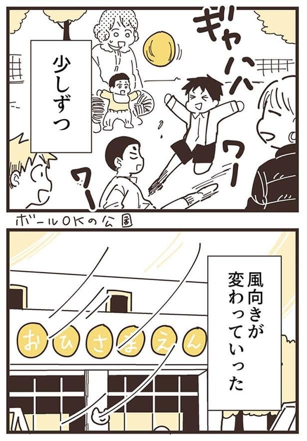 風向きが変わっていった