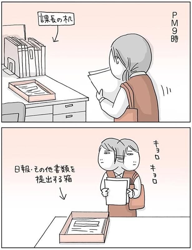 キョロキョロ