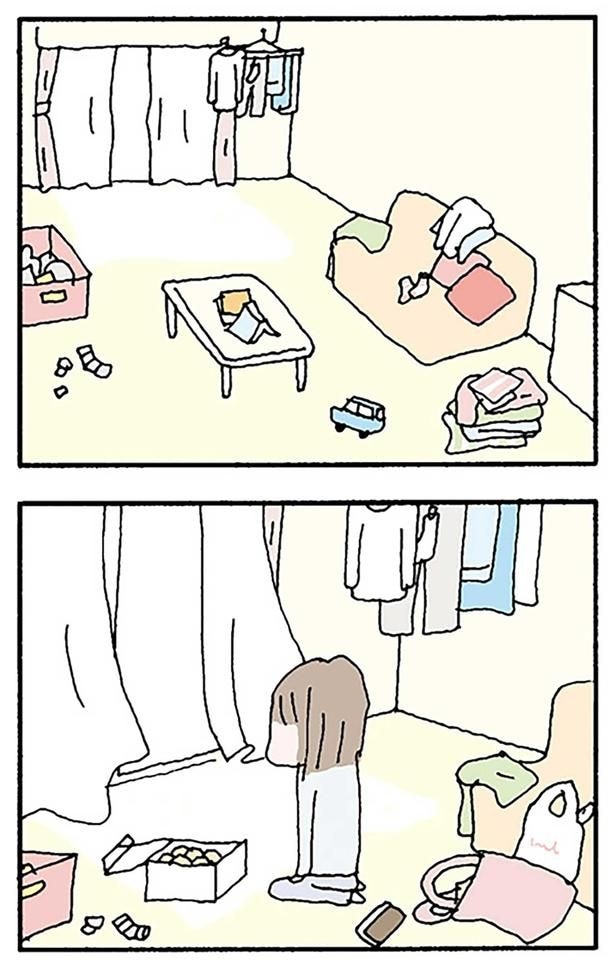 部屋で一人