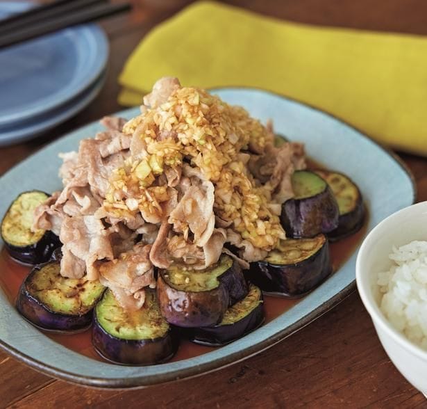 【Mizukiさん直伝】さっぱりおいしい中華風！ごはんが進む「豚肉となすの香味だれがけ」