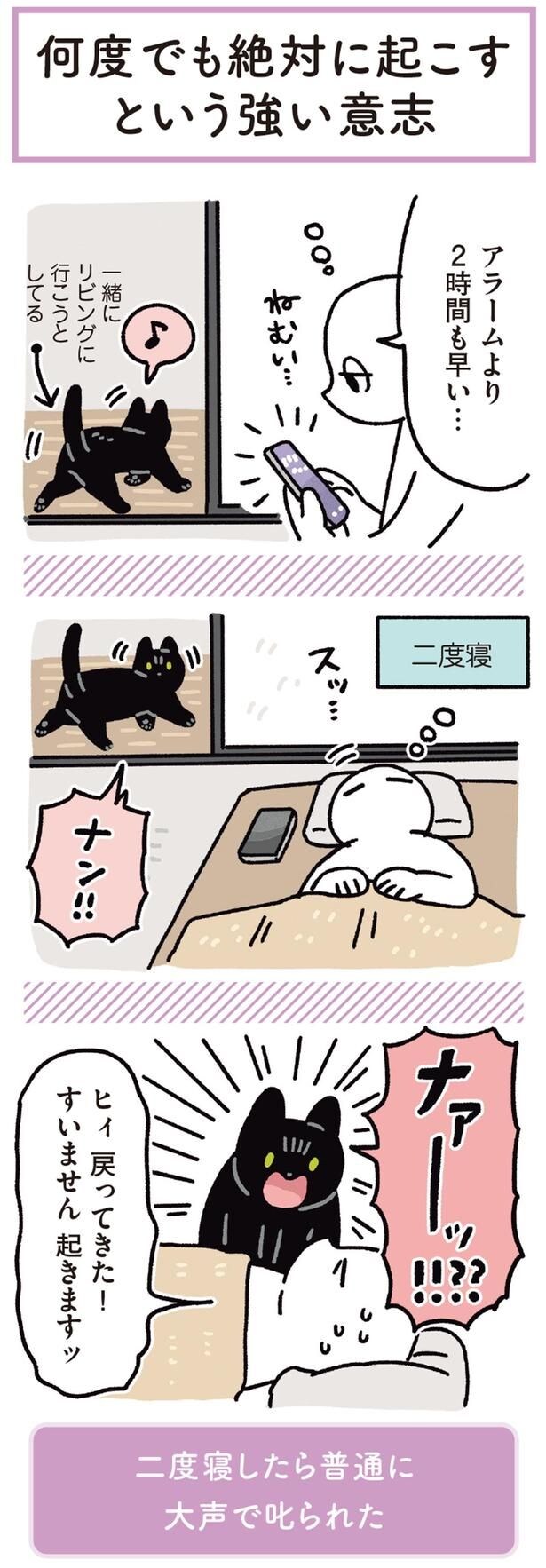 すいません　起きますッ