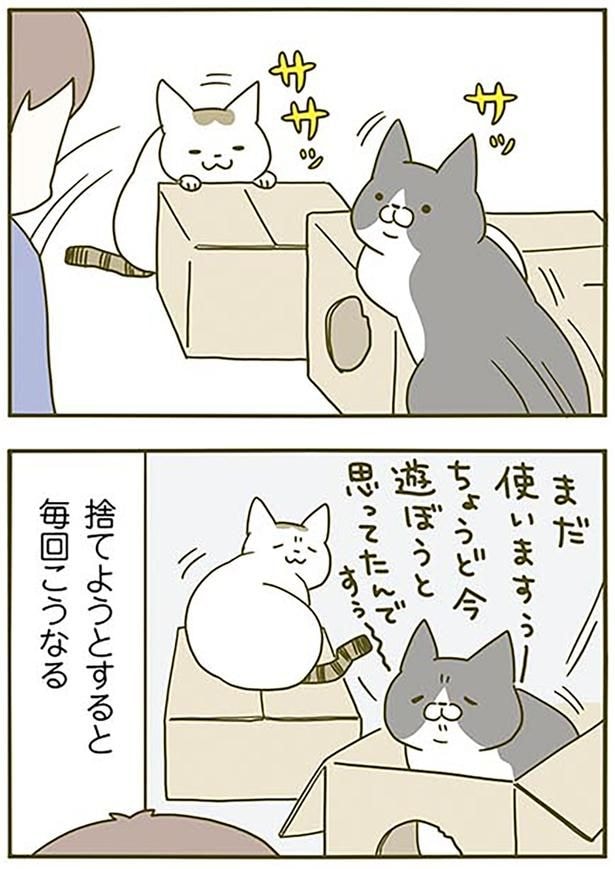 捨てようとすると