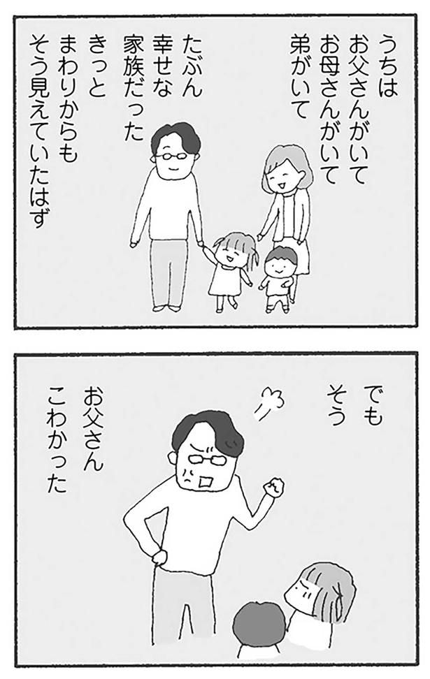 お父さんこわかった