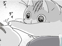 可愛いのでついつい待ってしまう。寝たふりをしたままネコに好き勝手される朝