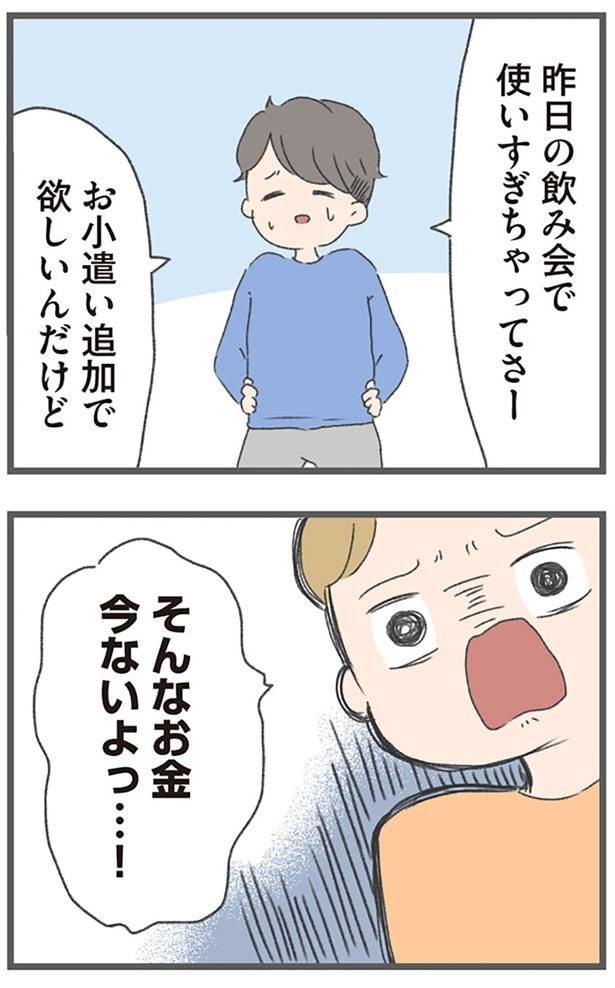お小遣い追加で欲しいんだけど