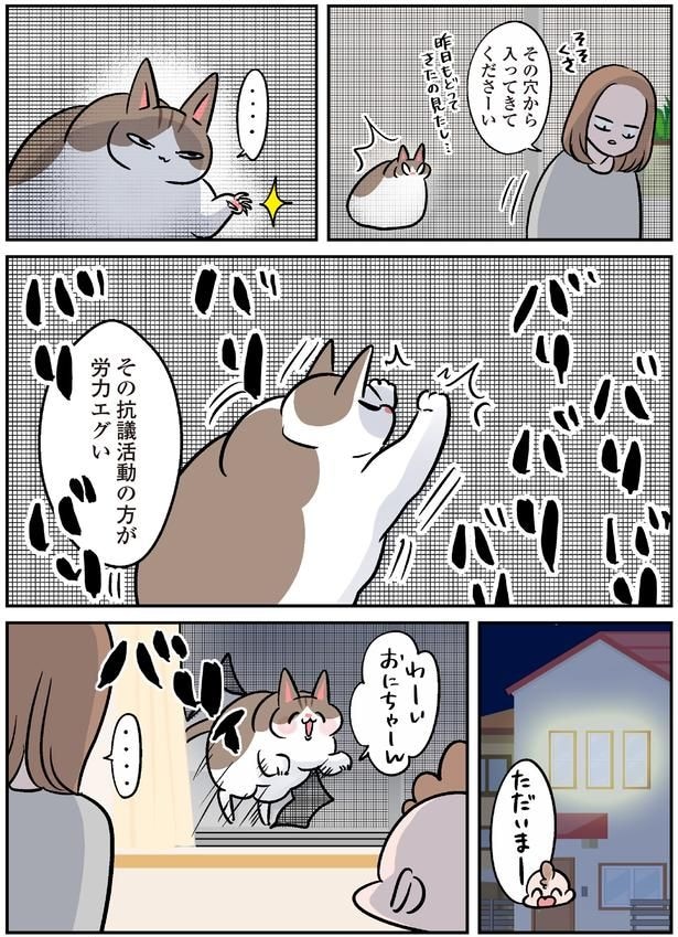 その抗議活動の方が労力エグい