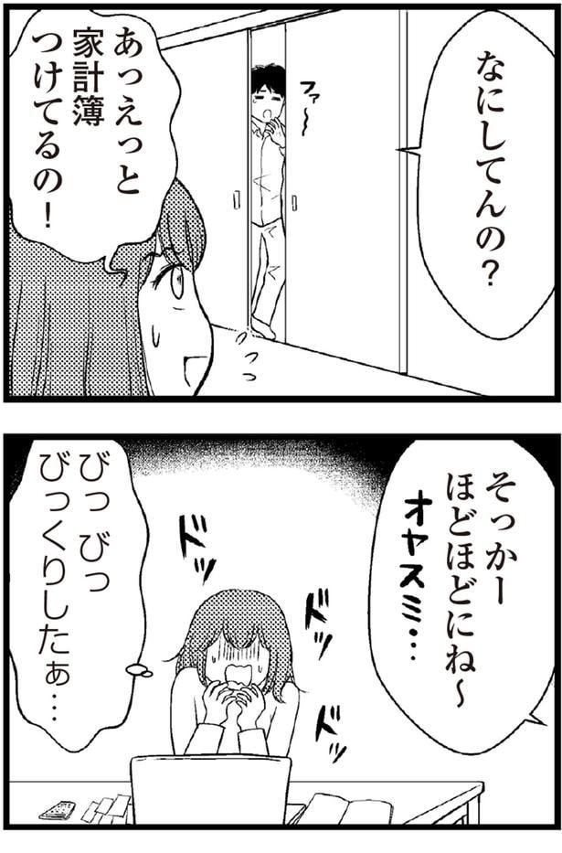 家計簿つけてるの！