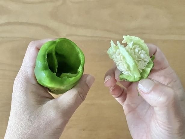 種がスポッと取れて快感!(▶手でもできる?)