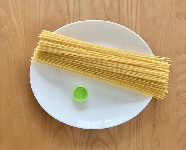 計量がめんどうなスパゲッティ(▶次へ)