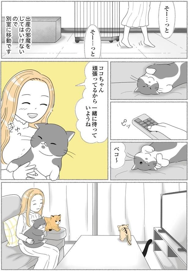 別室に移動です