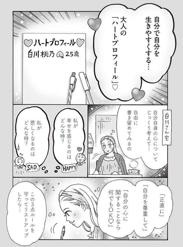 自分で自分を生きやすくする...大人の「ハートプロフィール」