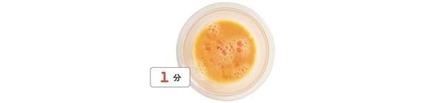 レンジで1分