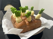 ”畑にしか見えないパン”から大根を引っこ抜いたら…？思いもよらない姿に「叫び声を上げそう！」