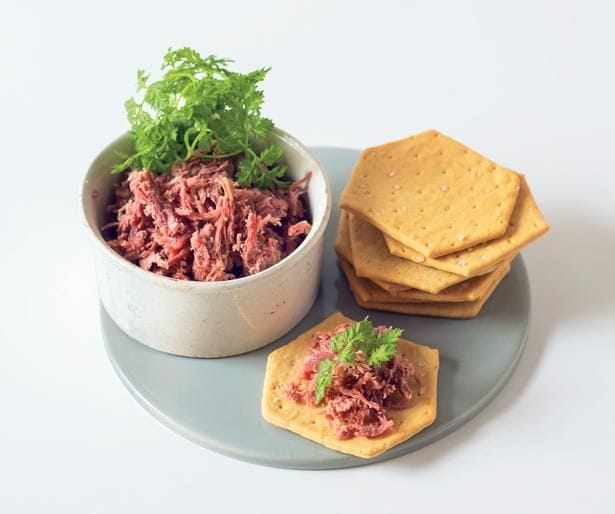 缶詰とは違う肉のうまみ