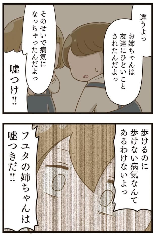 歩けるのに歩けない病気なんてあるわけないよっ