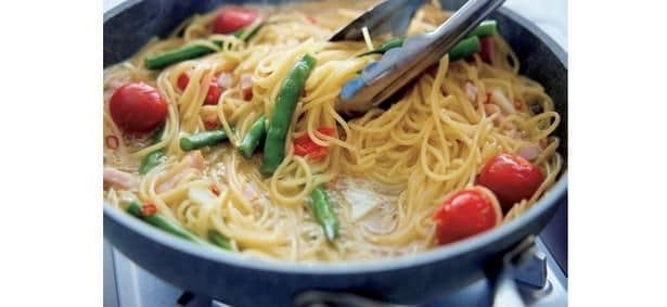 あえて水分を少し残すことで、食べるときにパサつかず、なめらかに仕上がる