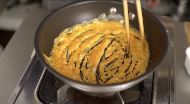 火にかけて、ひたすら混ぜる