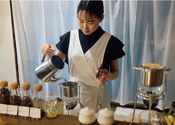 セミナーで講師を勤めたことでコーヒーの知識は人一倍身に付いたと語る