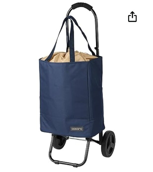 フレームから外してトートバッグとしても使える！【コ・コロ】のショッピングカートがAmazonにて販売中！
