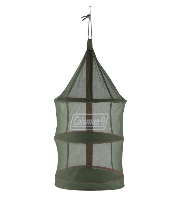 虫・砂・ホコリから守る！食器も食材もスッキリ乾燥！キャンプでも役立つ【コールマン】ハンギングドライネットがAmazonで好評発売中！