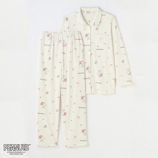 「レディース パジャマ(オフホワイト)」(2970円) 