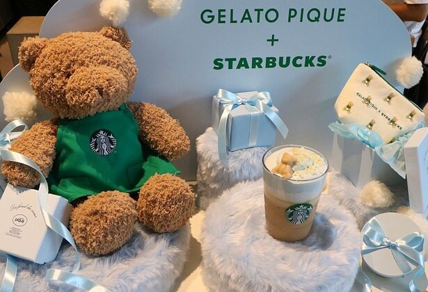 【スタバ新作】ふわふわ・もこもこ！見た目もかわいい“ジェラピケ”コラボの新ビバレッジ