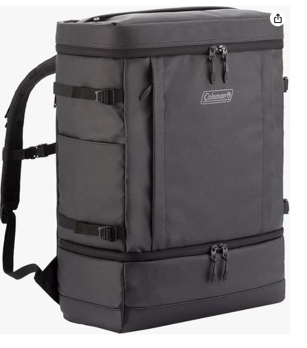 通勤・通学・部活もこれ1つ！タフに使えてシンプルデザイン！【コールマン】の35リットル多機能バックパックがAmazonで絶賛発売中！