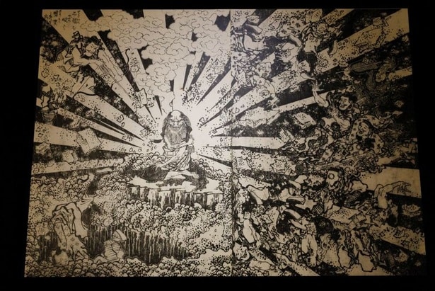 “読本ブーム”を作った、曲亭馬琴との合作『椿説弓張月』(ちんせつゆみはりづき)続編 巻之三(ぞくへん かんのさん)を巨大化！