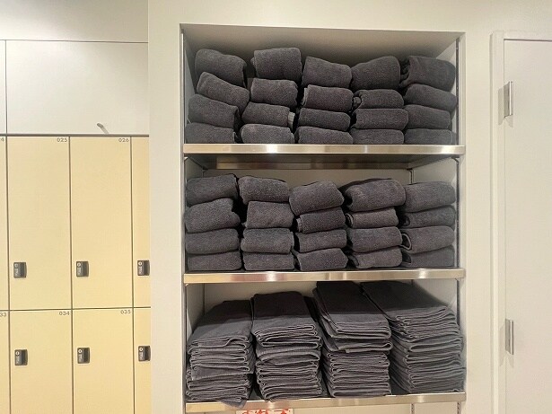 タオルは大小1枚ずつ使用しよう