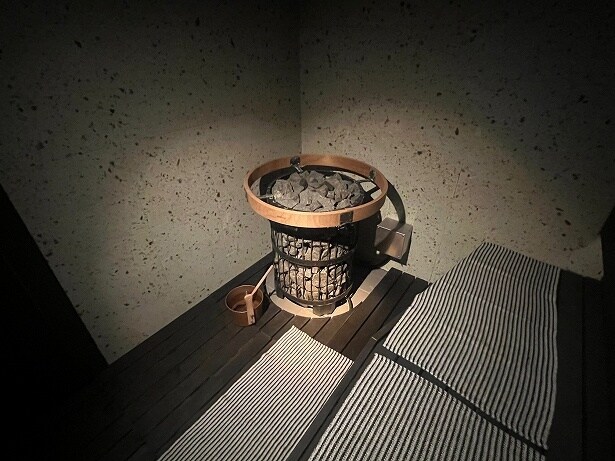 「anaguma」ではセルフロウリュができる