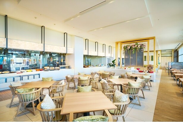 ブッフェスタイルなら大人も子どもも好きなものを好きなだけ食べられる