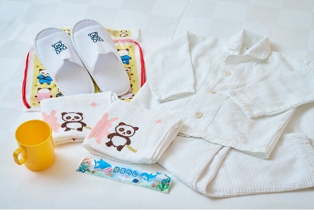キッズアメニティがそろっているので、荷物は最小限に