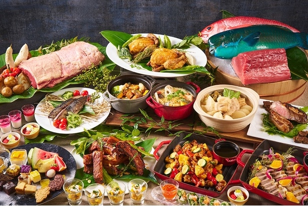 オールデイダイニング「シリウス」は和・洋・中＆沖縄料理をブッフェスタイルで楽しめるオープンキッチンのレストラン