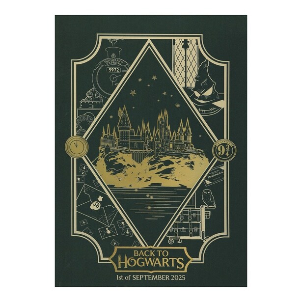  「バック・トゥ・ホグワーツ 2025 プリントポスター」(1120円)※30％オフで販売中