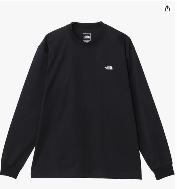 季節を問わずに着られる。速乾コットンの【ザノースフェイス】のカットソーがAmazonに登場中‼