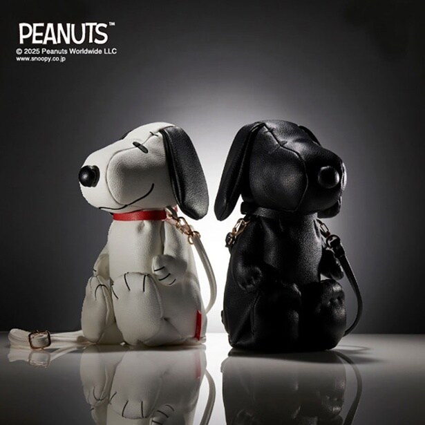 「おかいものSNOOPY」限定、「ROOTOTE」の「おすわりスヌーピー」(1万6500円)が秋の装いにぴったり