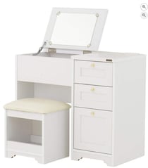 天板を閉じれば、デスクに変わる。美しさと機能性を一台に閉じ込めた【佐藤産業】のドレッサーがAmazonに登場中‼