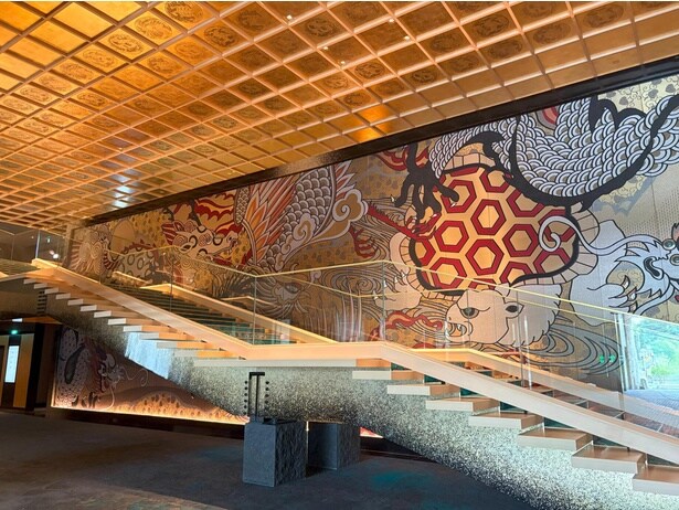 斉藤上太郎さんの作品『麟鳳亀龍図』