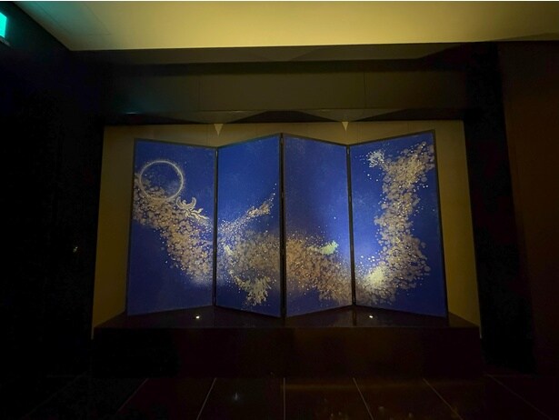 千田長右衛門さんの唐紙アート