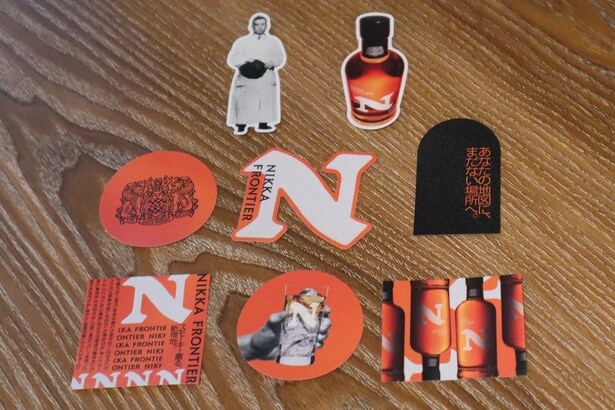 アンケート回答でもらえるオリジナルステッカーセット