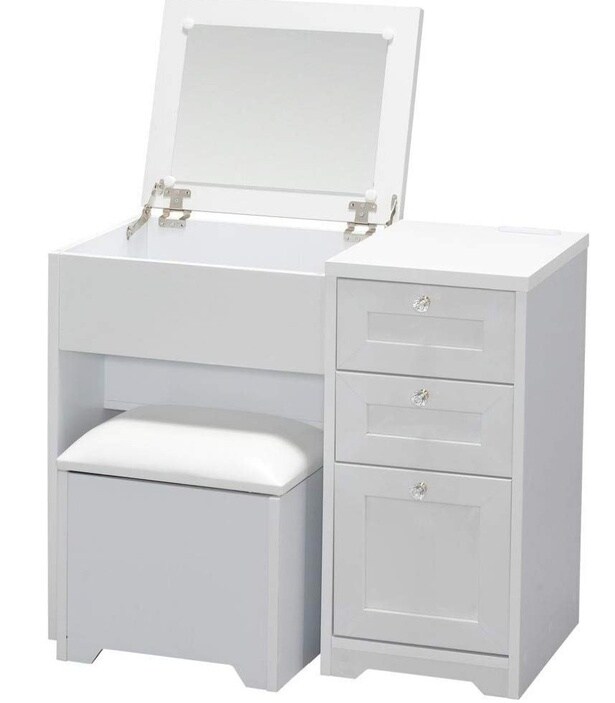 開けばドレッサー、閉じればデスク。暮らしに寄り添う2Wayスタイル【アイリスプラザ】のドレッサーがAmazonに登場中‼