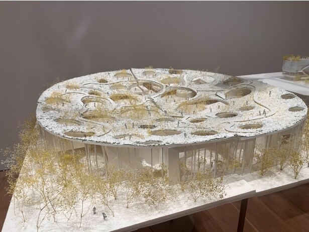 《(仮称)飛騨古川駅東開発》岐阜・2028年竣工予定。人々の交流を促進し、未来を創造する“共創”がテーマ。大学の研究拠点や全天候型の子どものための遊び場施設、商業スペースなどが建設される予定