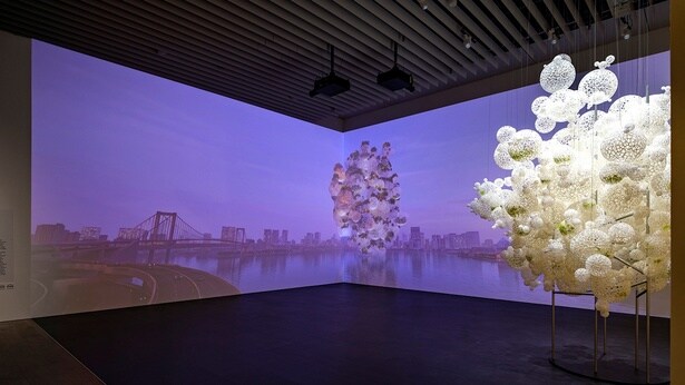 人々が暮らす都市の未来の形を、映像とともに紹介