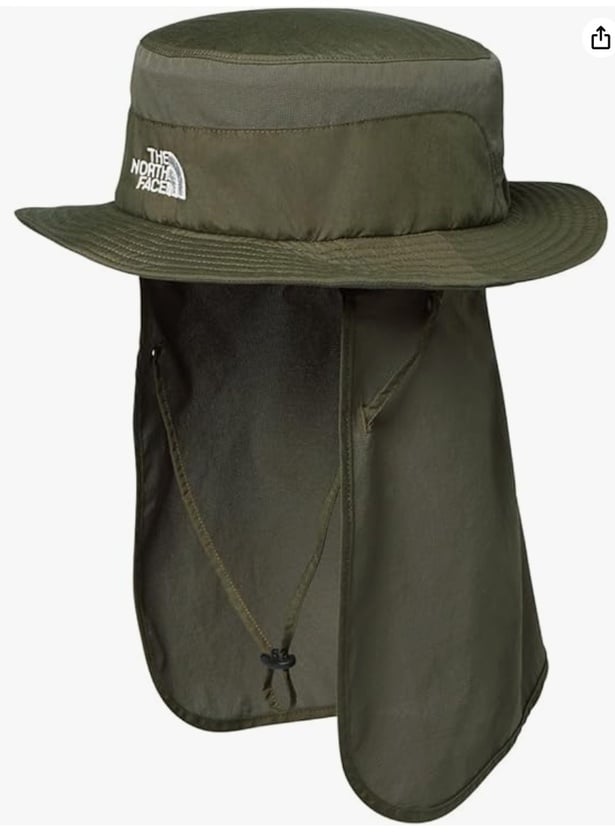 シールド付きで首まわりの日焼け対策が完璧！【ザノースフェイス】のサンシールドハットがAmazonに登場中‼
