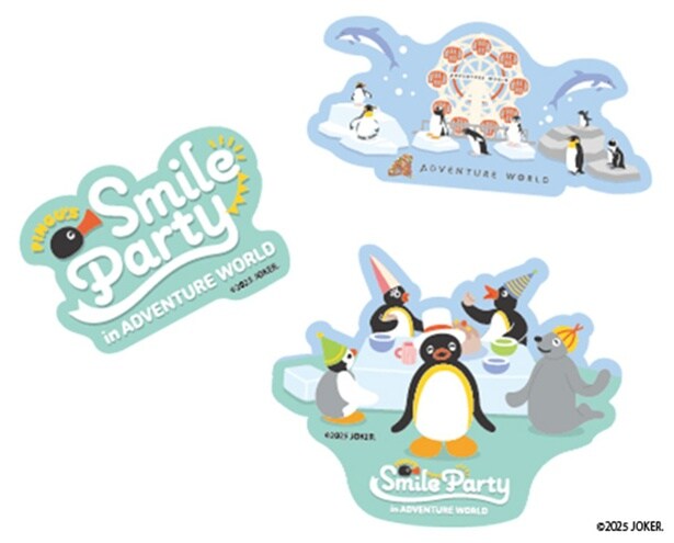 「ステッカーセット3枚入り」(660円)