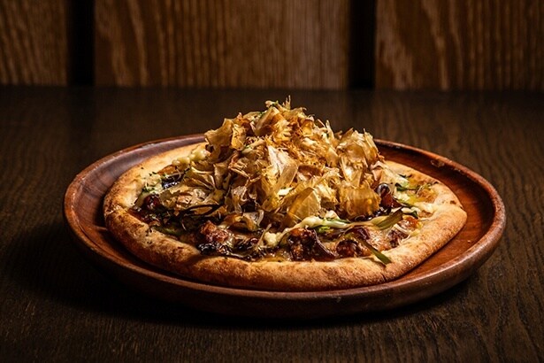 大和芋チーズと九条ネギのMIXピッツァ